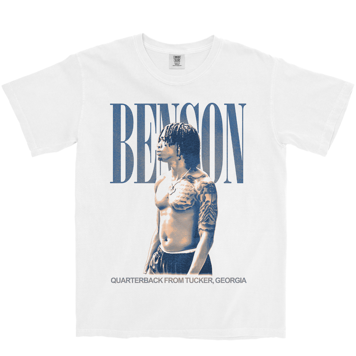 CAYDEN BENSON VINTAGE WHITE TEE