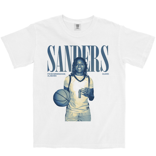 KAMERON SANDERS VINTAGE WHITE TEE
