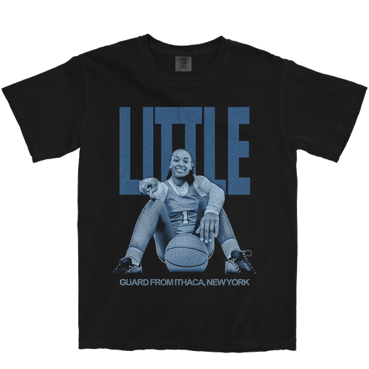 MADDY LITTLE VINTAGE BLACK TEE