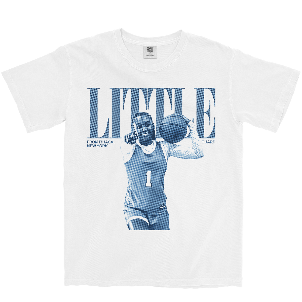 MADDY LITTLE VINTAGE WHITE TEE