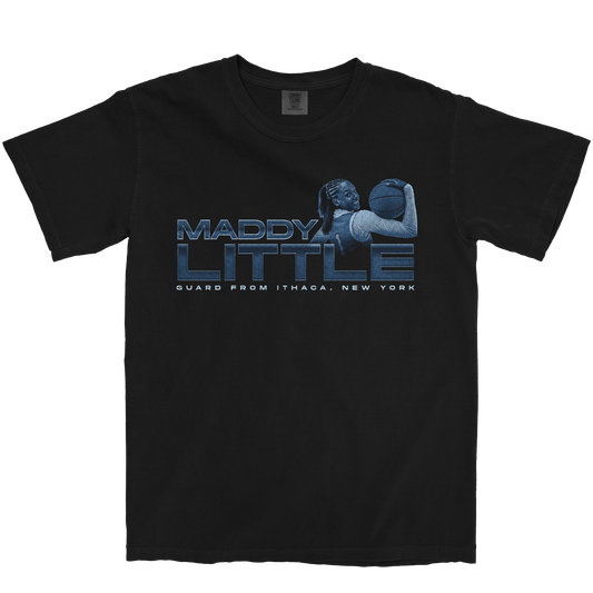 MADDY LITTLE RETRO BLACK TEE
