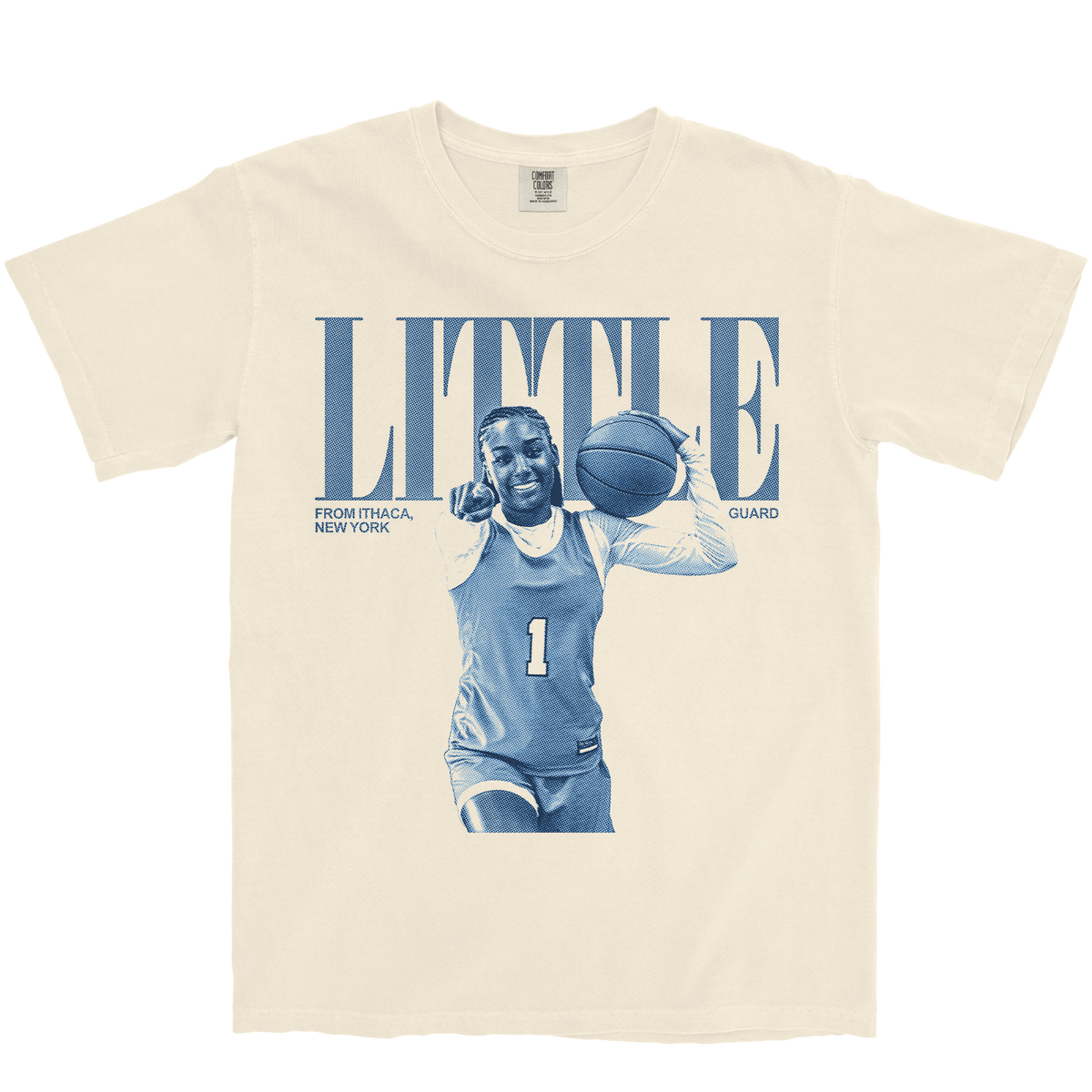 MADDY LITTLE VINTAGE IVORY TEE