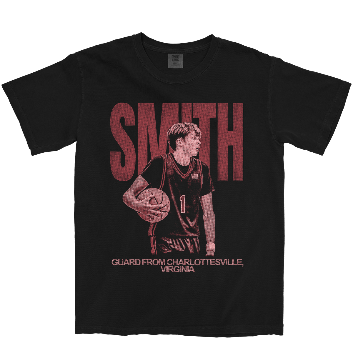TRISTAN SMITH VINTAGE BLACK TEE