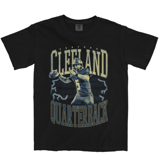 TREYNOR CLEELAND VINTAGE BLACK TEE