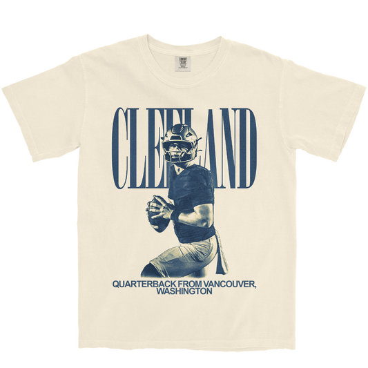 TREYNOR CLEELAND VINTAGE IVORY TEE