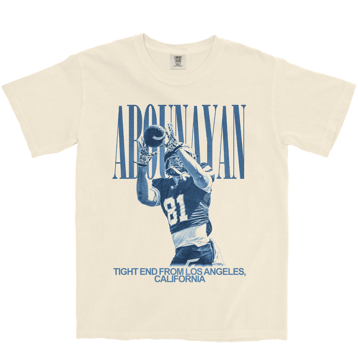 CHRISTIAN ABOUNAYAN VINTAGE IVORY TEE