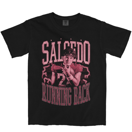 RYAN SALCEDO VINTAGE BLACK TEE