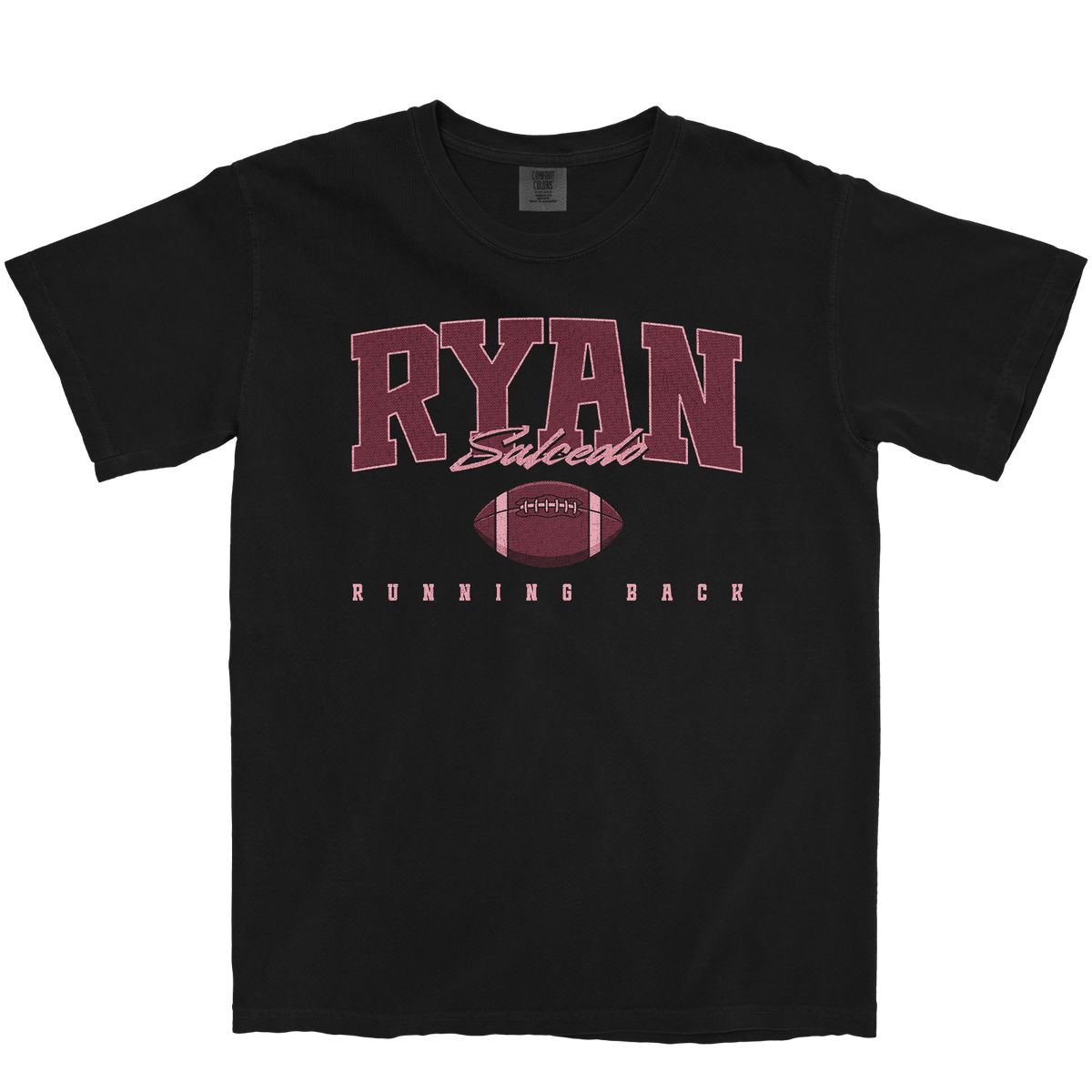 RYAN SALCEDO RETRO BLACK TEE