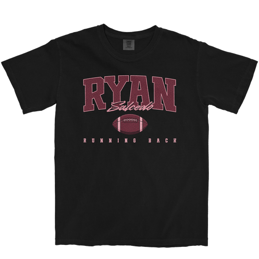 RYAN SALCEDO RETRO BLACK TEE