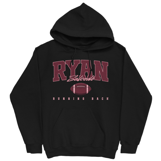 RYAN SALCEDO RETRO BLACK HOODIE