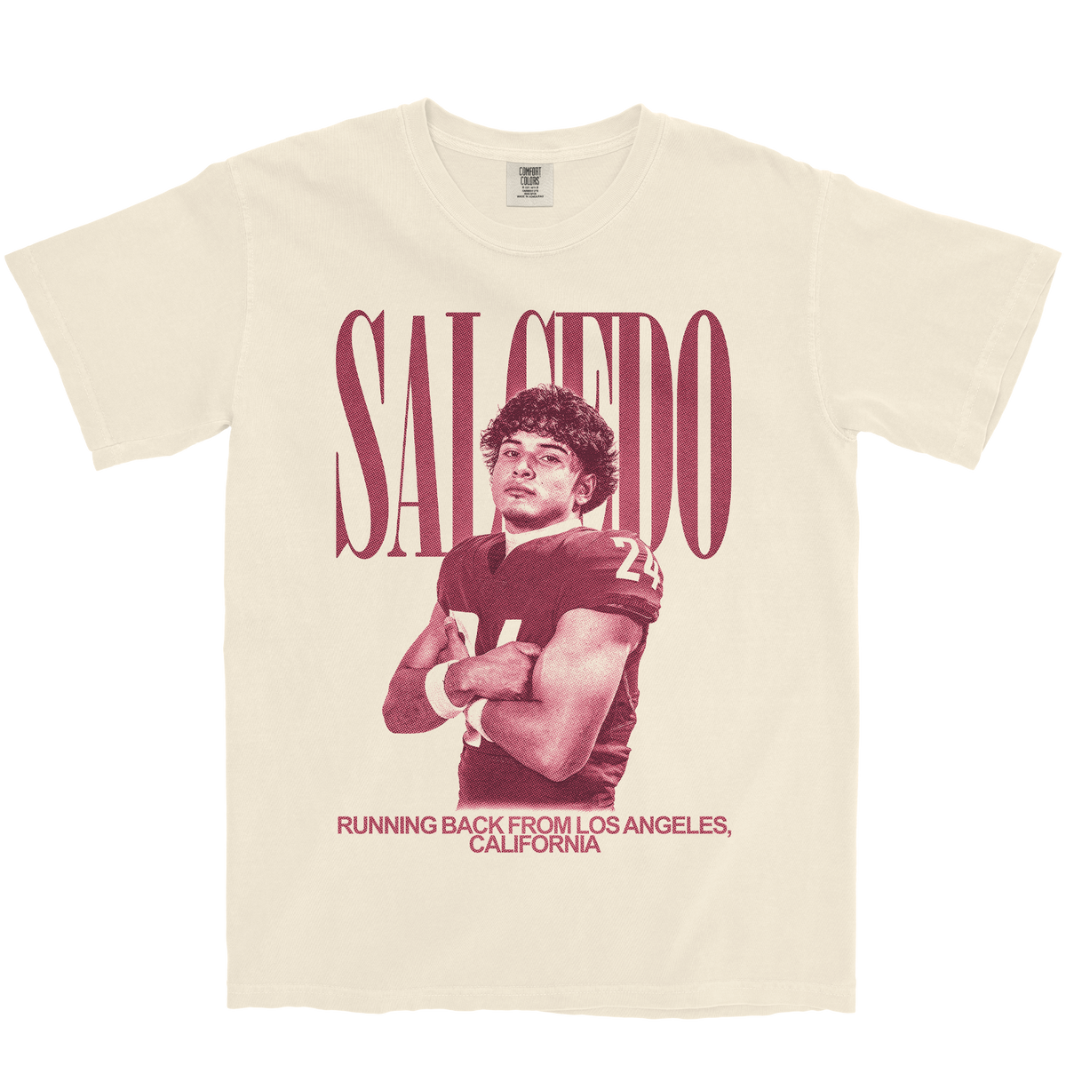 RYAN SALCEDO VINTAGE IVORY TEE