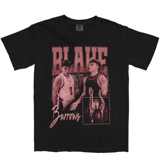 BLAKE BURROWS GRAPHIC BLACK TEE