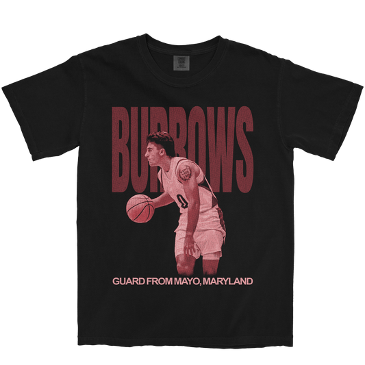 BLAKE BURROWS VINTAGE BLACK TEE