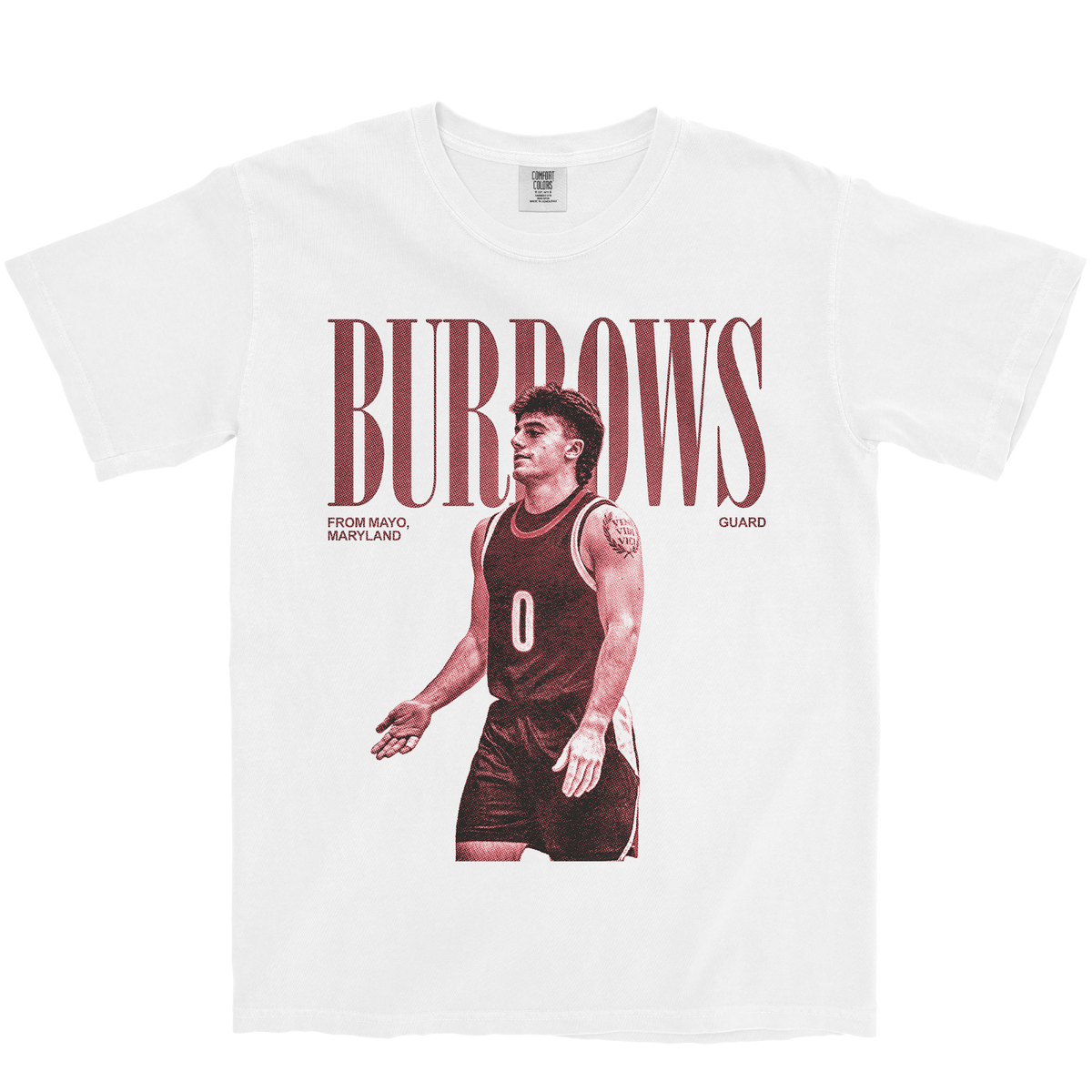 BLAKE BURROWS VINTAGE WHITE TEE