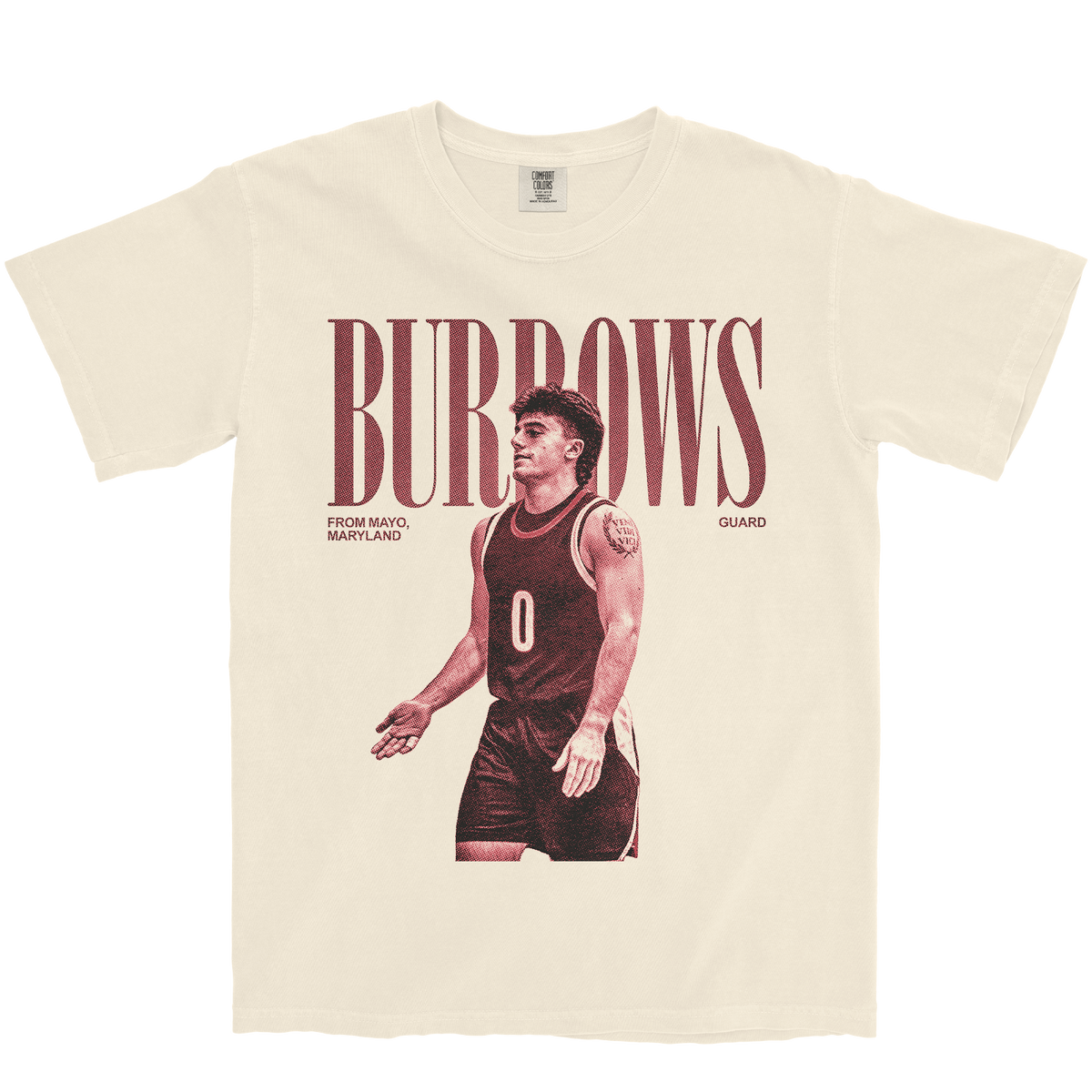 BLAKE BURROWS VINTAGE IVORY TEE