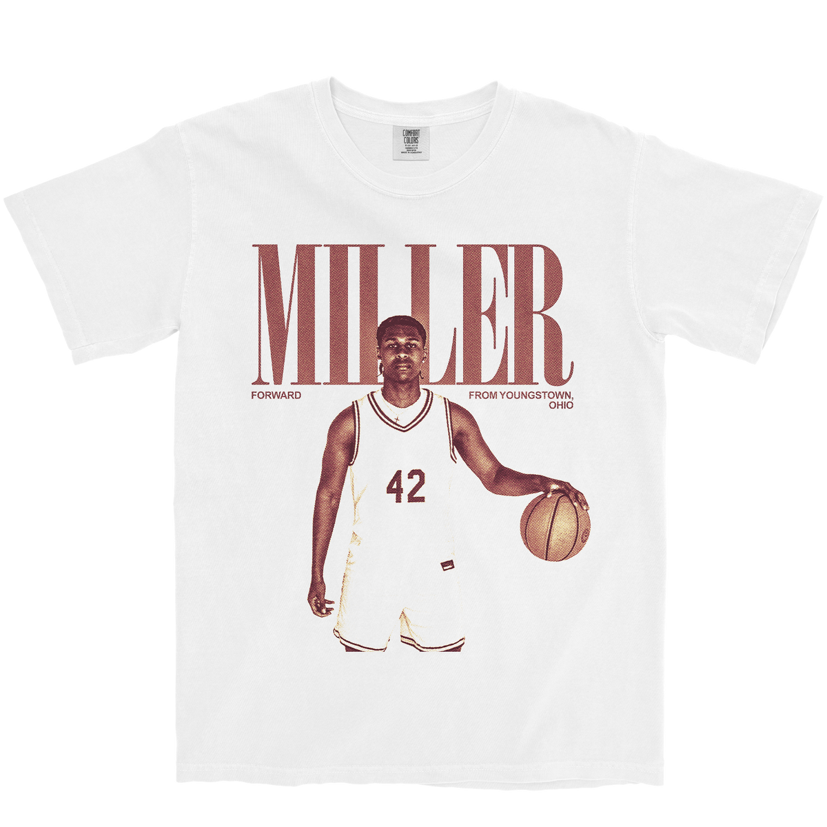 MYLES MILLER VINTAGE WHITE TEE