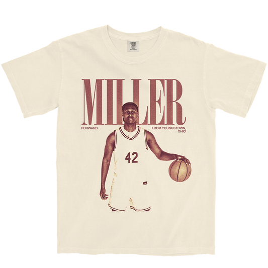 MYLES MILLER VINTAGE IVORY TEE