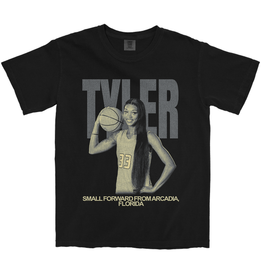 YAHRI TYLER VINTAGE BLACK TEE