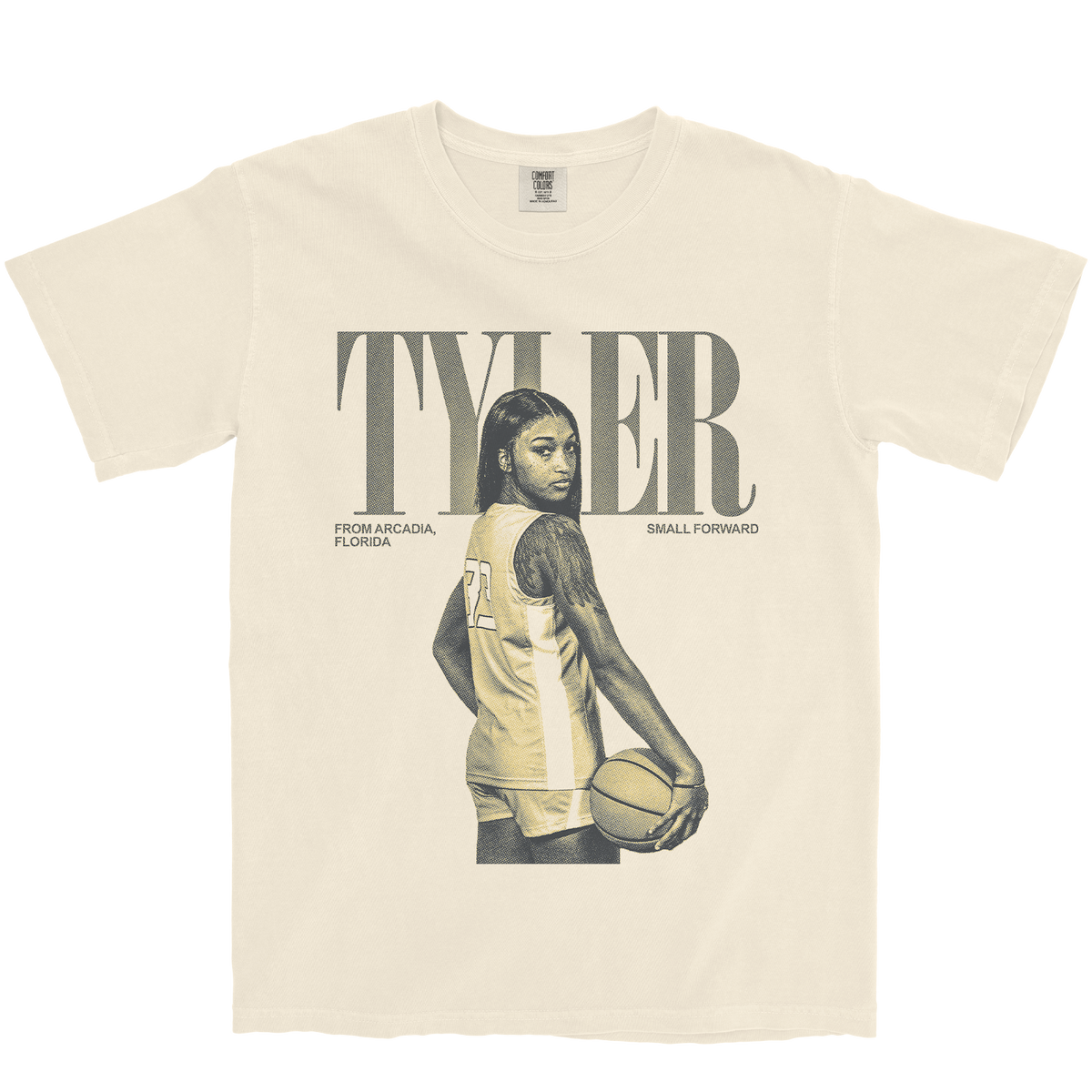 YAHRI TYLER VINTAGE IVORY TEE