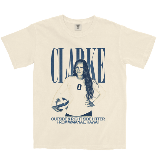 NICANORA CLARKE VINTAGE IVORY TEE