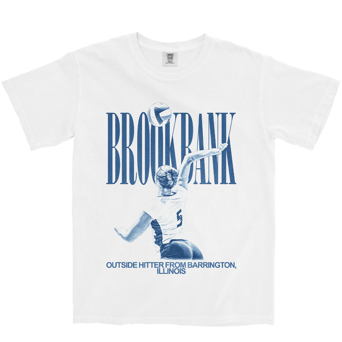 ADDIE BROOKBANK VINTAGE WHITE TEE