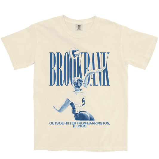 ADDIE BROOKBANK VINTAGE IVORY TEE