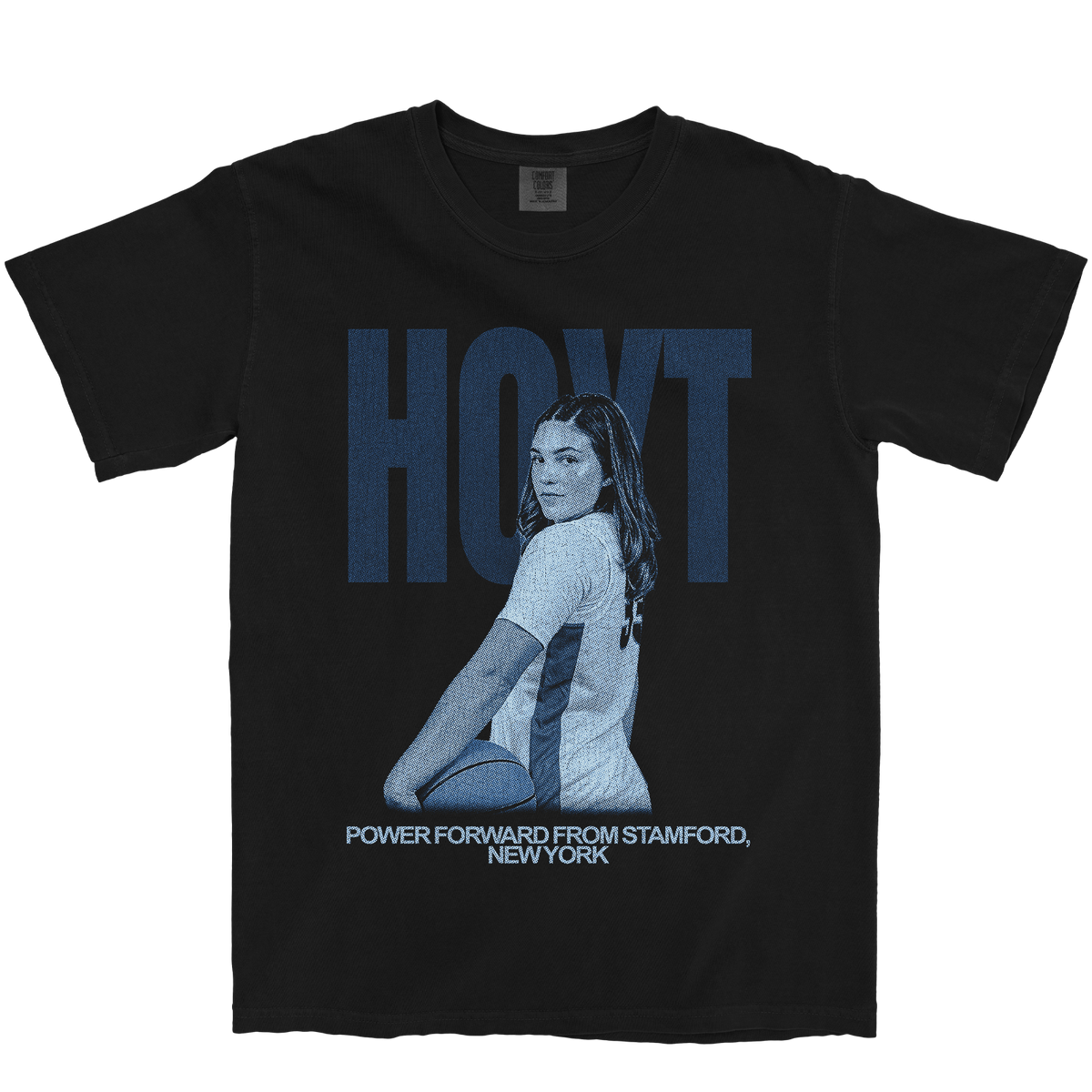 MCKENNA HOYT VINTAGE BLACK TEE