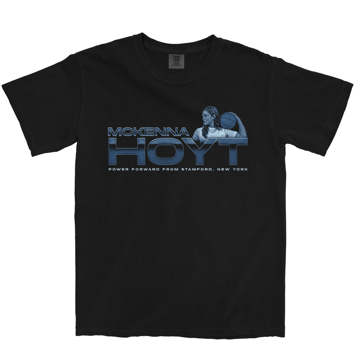 MCKENNA HOYT RETRO BLACK TEE