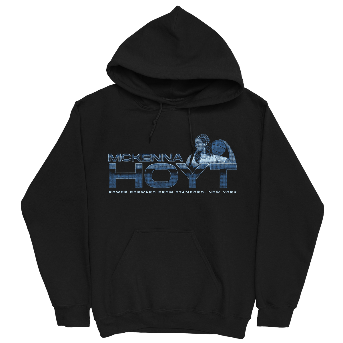 MCKENNA HOYT RETRO BLACK HOODIE
