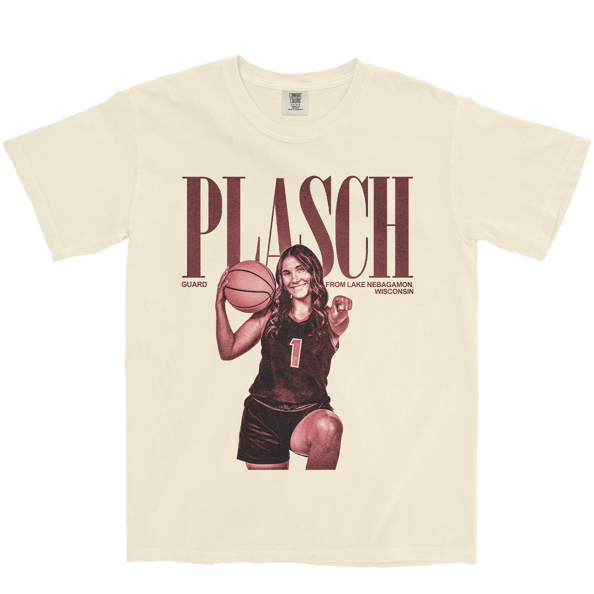 TIERYN PLASCH VINTAGE IVORY TEE