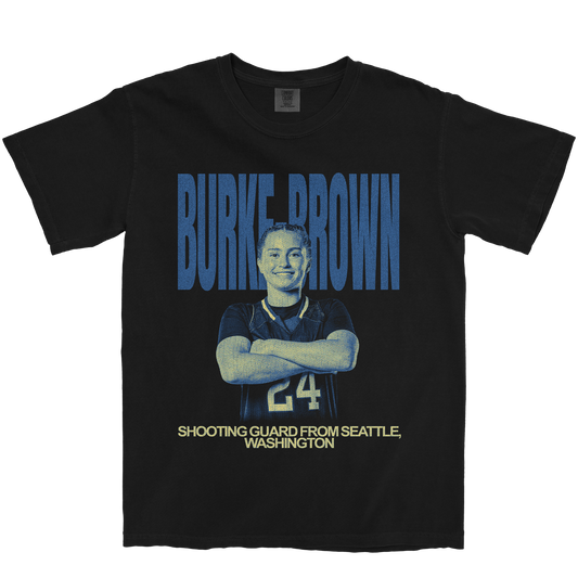 ELLERY BURKE-BROWN VINTAGE BLACK TEE