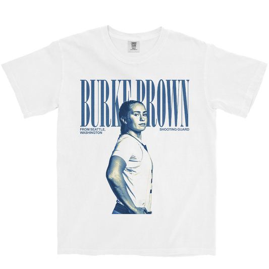 ELLERY BURKE-BROWN VINTAGE WHITE TEE
