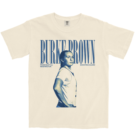 ELLERY BURKE-BROWN VINTAGE IVORY TEE
