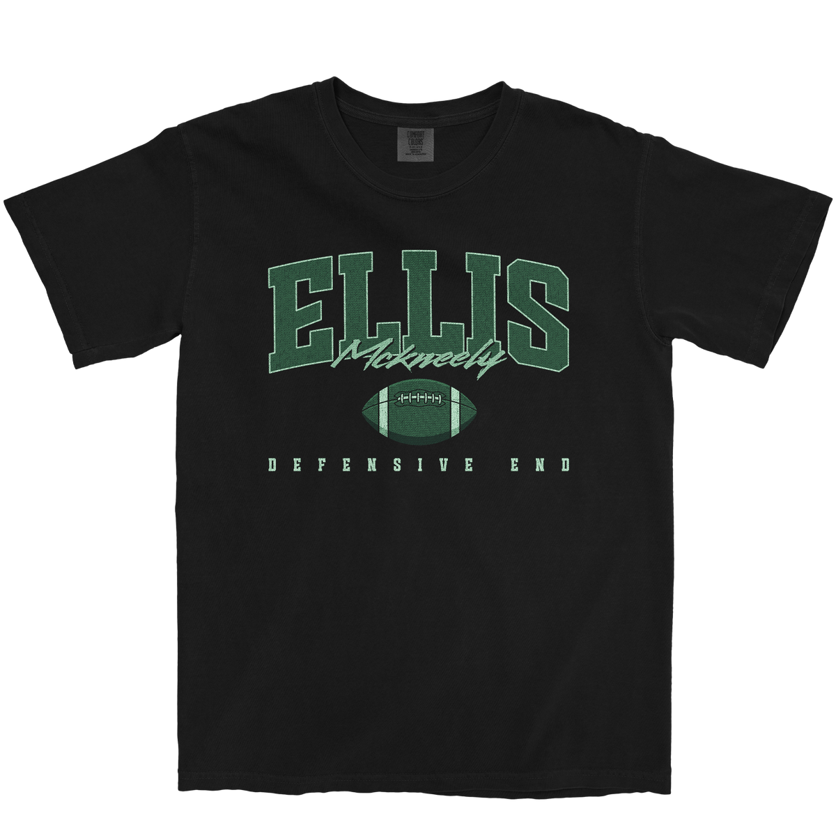 ELLIS MCKNEELY RETRO BLACK TEE