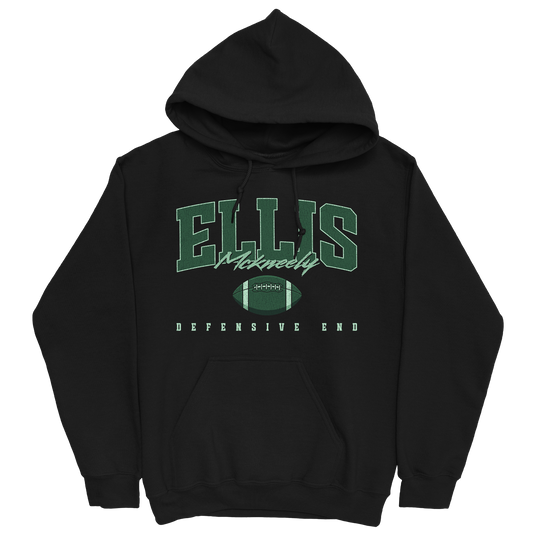 ELLIS MCKNEELY RETRO BLACK HOODIE