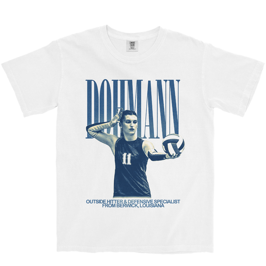 MARY-ALICE DOHMANN VINTAGE WHITE TEE
