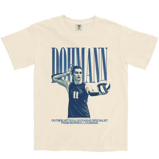 MARY-ALICE DOHMANN VINTAGE IVORY TEE