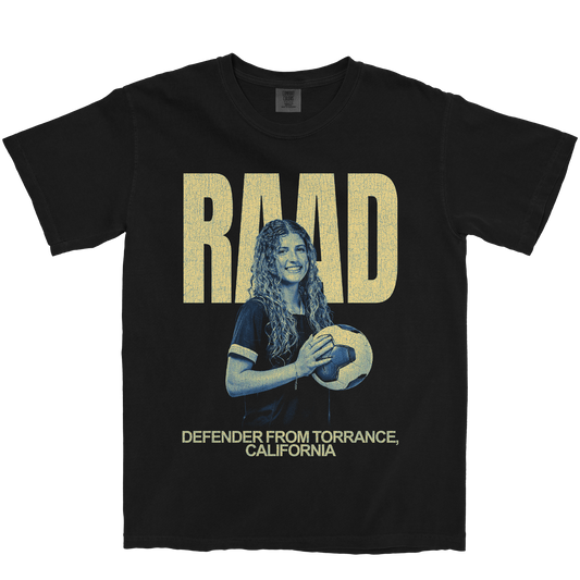 LEILAH RAAD VINTAGE BLACK TEE