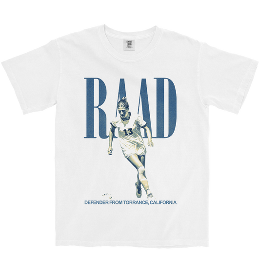 LEILAH RAAD VINTAGE WHITE TEE