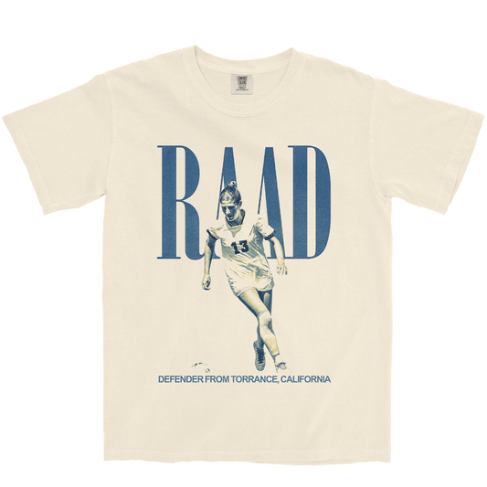 LEILAH RAAD VINTAGE IVORY TEE