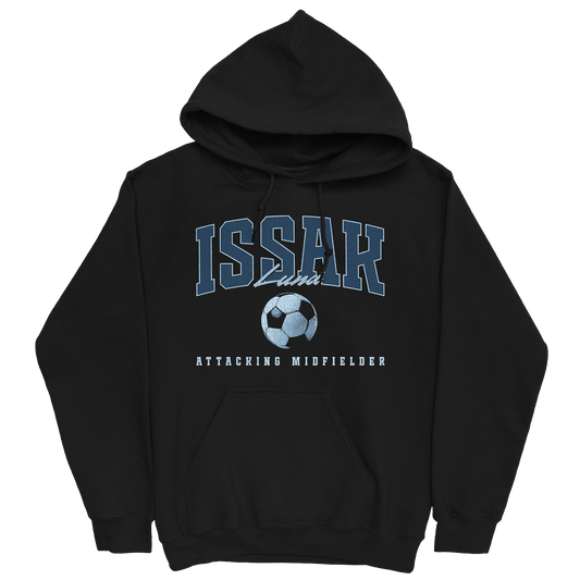 ISSAK LUNA RETRO BLACK HOODIE