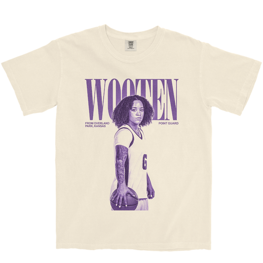 JADYN WOOTEN VINTAGE IVORY TEE