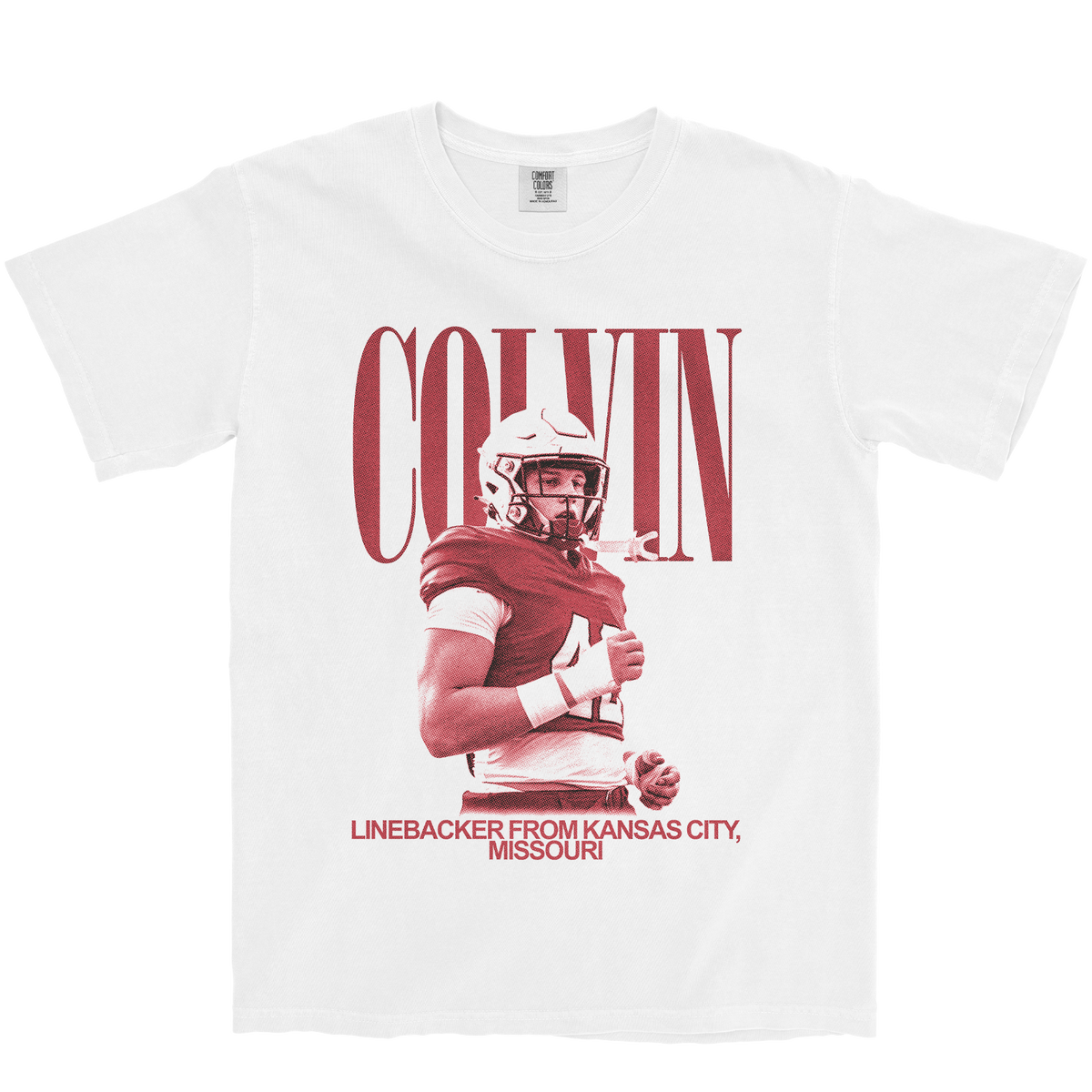 DRAIVYN COLVIN VINTAGE WHITE TEE