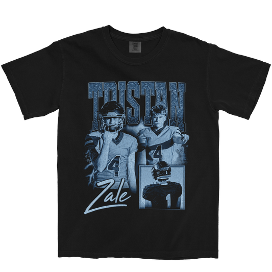 TRISTAN ZALE GRAPHIC BLACK TEE