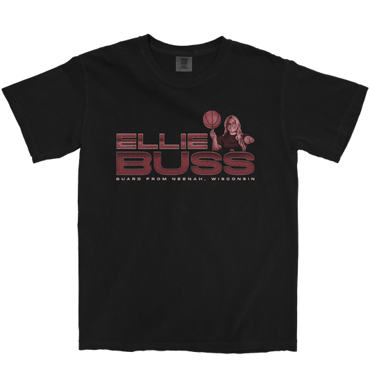 ELLIE BUSS RETRO BLACK TEE