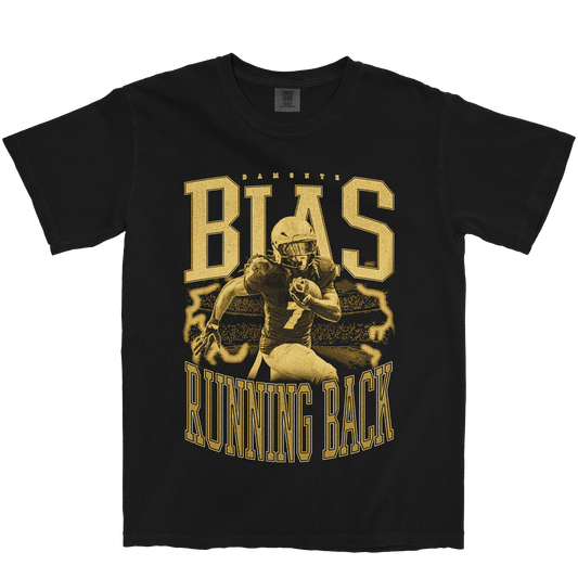 DAMONTE BIAS VINTAGE BLACK TEE