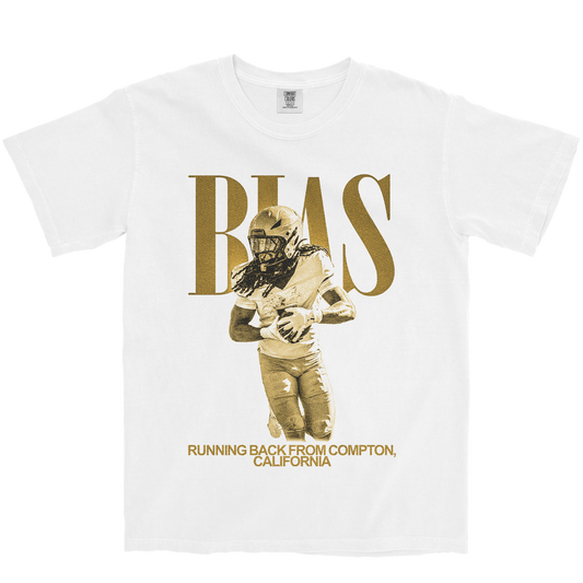 DAMONTE BIAS VINTAGE WHITE TEE