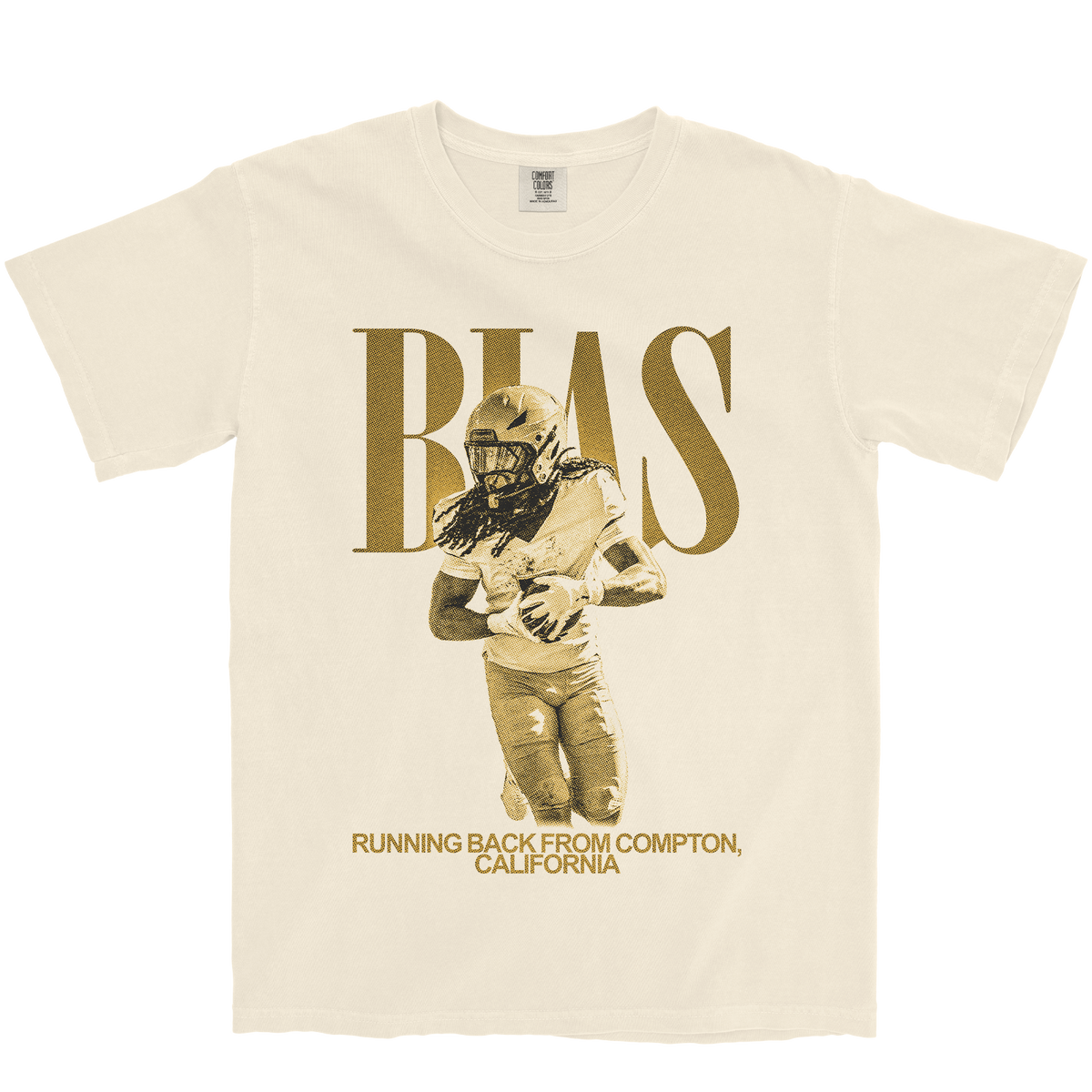 DAMONTE BIAS VINTAGE IVORY TEE