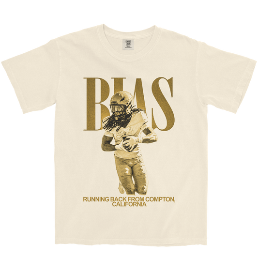 DAMONTE BIAS VINTAGE IVORY TEE