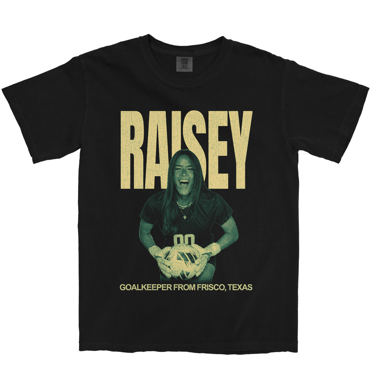 BRIT RAISEY VINTAGE BLACK TEE